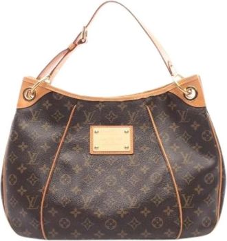 Louis Vuitton Pre-owned Shoulder Bags, female, Brown, Size: ONE SIZE Pre-owned Galliera PM Monogram Shoulder Bag