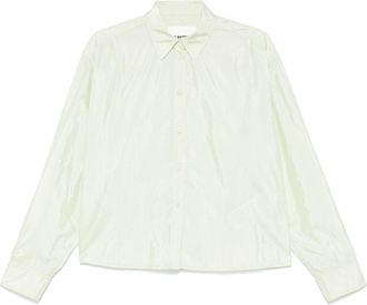Jil Sander satin shirt - Green