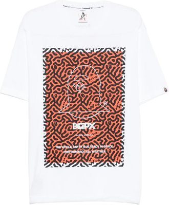 A Bathing Ape Graphic-print Drawstring T-shirt