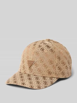 Guess Basecap mit Label-Applikation Modell KATYA in Camel, Gr&ouml;&szlig;e 1