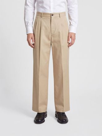 Jil Sander Oversized Wide-Leg Cotton Trousers