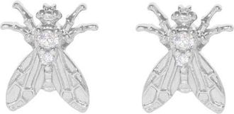 Girls Crew Shoo Fly Stud Earrings in Silver at Nordstrom