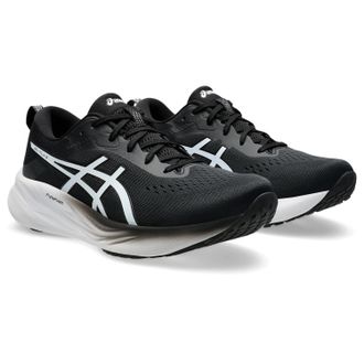 Asics Laufschuh ASICS GEL-FLUX 8, Damen, Gr. 39,5, schwarz-weiss (schwarz, wei&szlig;), Synthetik, Textil, Schuhe Laufschuh