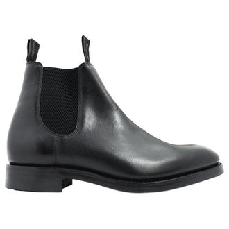 Loake Chatsworth Leather Mens Ankle Boots - Black - Size:UK 10.5