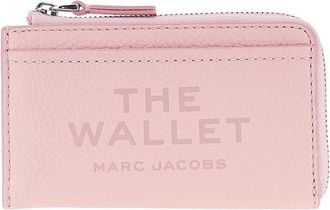 Marc Jacobs Grained leather zip wallet Woman One Size