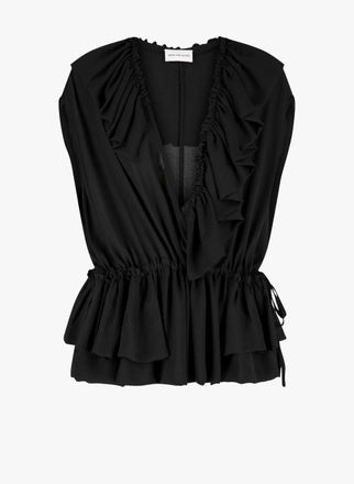 Dries Van Noten Cally Bis 3078 W.w.top Black