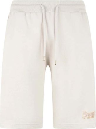 Boxeur Des Rues Shorts BOXEUR DES RUES BOXEUR DES RUES Sweatshorts With Logo, Herren, Gr. XL, N-Gr, ecru, Obermaterial: 100% Baumwolle CO., Hosen Shorts