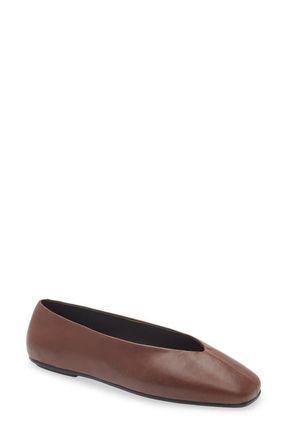 Jeffrey Campbell Fathom Flat in Brown at Nordstrom, Size 9.5