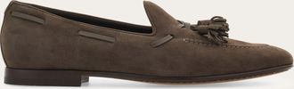 Ferragamo Men Tassel loafer Grey Size 10.5