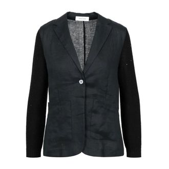 Gran Sasso Dames, Jassen, Zwart, Maat: XS Katoen