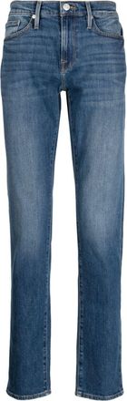 Frame Denim mid-rise slim-fit jeans - men - Cotton/Elastane - 38 - Blue