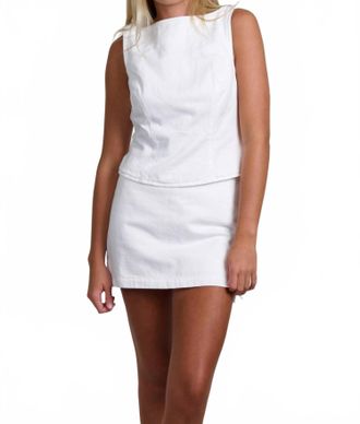 Amanda Uprichard Jace Skort In White
