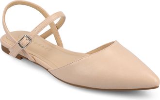 Journee Collection Women & apos;s SuperNatural Shades Martine Medium and Wide Width Flats