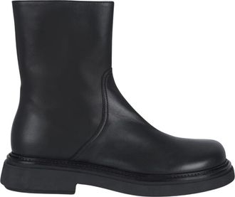 Fru.It 9000 Enkellaarsjes - Dames - Enkellaarsjes - Zwart - 39 EU - Leer - Schoenen