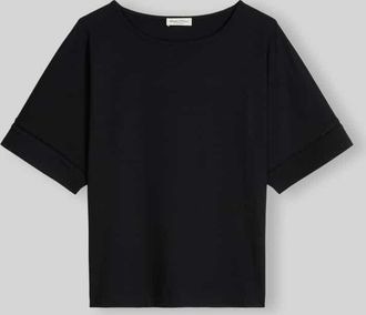 Marc O'Polo Relaxed Fit T-Shirts aus Baumwoll-Mix in Black, Gr&ouml;&szlig;e XXL
