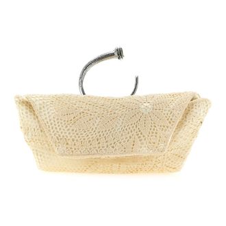 Magda Butrym Borsa Bracelet Crochet - - Bags - Donna - Beige - ONE SIZE