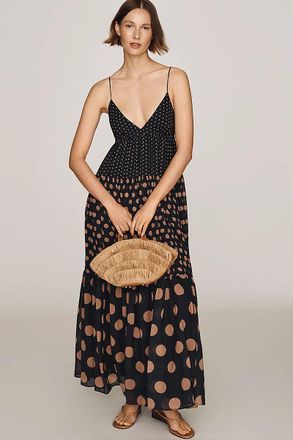 Simon Miller Romi Chiffon Midi Dress