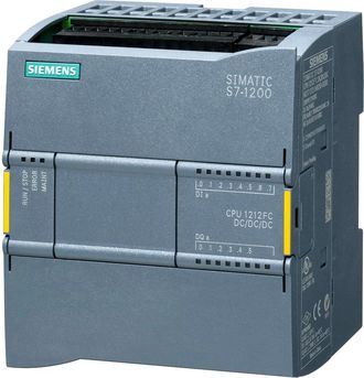 SIEMENS Simatic S7-1200 Cpu 1212fc Dc/dc/dc 8di/6do/2ai, 6es72121af400xb0