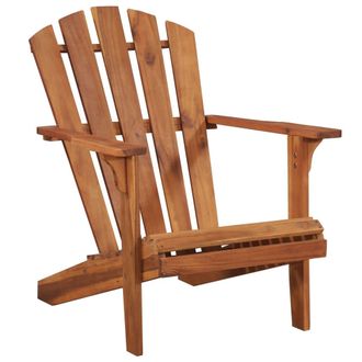 vidaXL Silla De Jard&iacute;n Adirondack De Madera De Acacia Maciza Vidaxl
