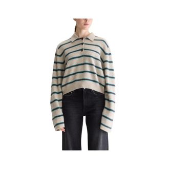Bellerose Dames, Tops, Grijs, Maat: S Wol