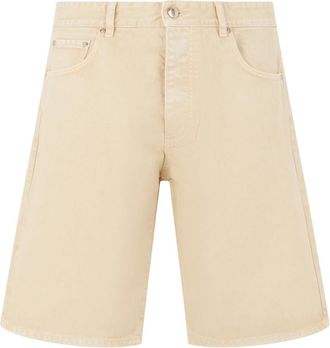 Icon Denim Los Angeles Denim Bermuda - Heren - Denim shorts - Beige - W31 - Denim - Korte Broeken