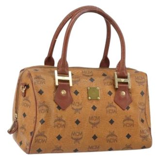 MCM Pre-owned Hand Bag - Dames - Vintage Handtas - Bruin - ONE Size - Leer - Vintage