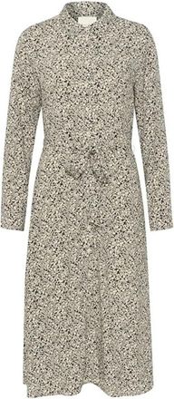 Part Two Zwarte Mini Print Jurk Shelby PW DR - Dames - Shirt Kleedjes - Veelkleurig - 2XS - Kleedjes