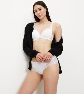 Triumph B&uuml;gel-BH TRIUMPH Amourette Spotlight WHP X, Damen, Gr. 70, Cup B, weiss (wei&szlig;), Microtouch, Obermaterial: 49% Polyamid, 34% Polyester, 17% Elasthan, u