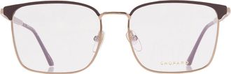 Chopard Demo Square Mens Eyeglasses VCHG06 02A8 55