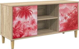 vidaXL Mueble De Tv Aachen 102 X 33 X 50 Cm Sonoma Vidaxl