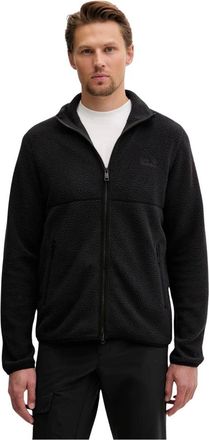 Jack Wolfskin Heren, Sport, Zwart, Maat: M Fleece