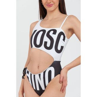 Moschino Womens Multicolor Polyester One-Piece Swimsuit Clothing