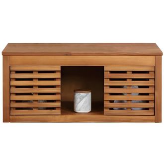 Vente-Unique Vente-unique - Mobile sotto lavabo sospeso 90 cm in Legno dacacia - penebel