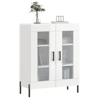 Berkfield Home Sideboard High Gloss White 69.5x34x90 cm Engineered Wood