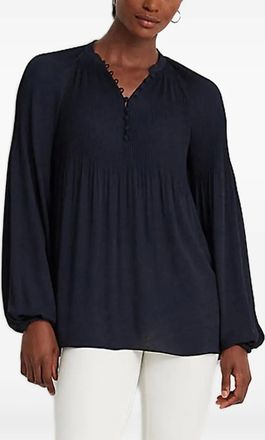 Lauren Ralph Lauren Blusa plissettata