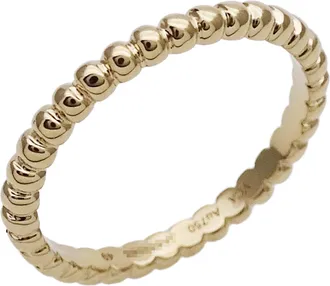 Van Cleef & Arpels Yellow Gold Yellow Gold (18K) Band Ring (Pre-Owned)