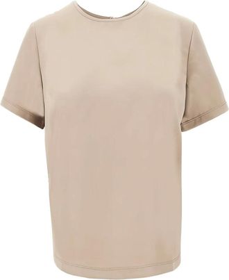 Max Mara Dames, Tops, Beige, Maat: XL