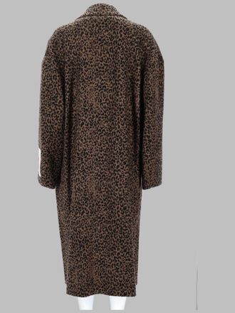 Golden Goose Wool Cocoon Coat - Multicolor