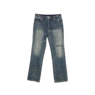 Cole Buxton Distressed Faded Jeans