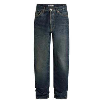 Aya Muse Jeans, Dames, Blauw, M, Tapered Jeans