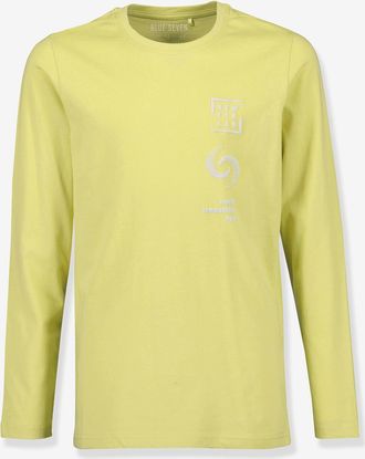 Blue Seven Jungen Langarm-Shirt mit Aufdruck BLUE SEVEN grün