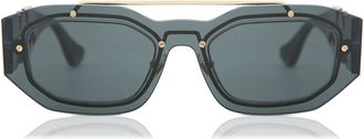 Versace VE2235 100287 Mens Sunglasses Clear Size 51