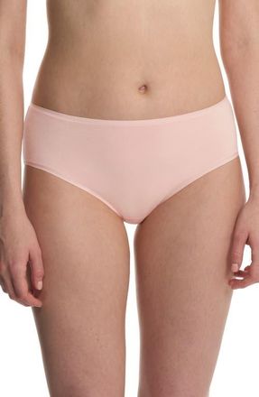 Natori Bliss Bare Cotton Hipster Briefs in Peach Whip at Nordstrom, Size Xx-Large