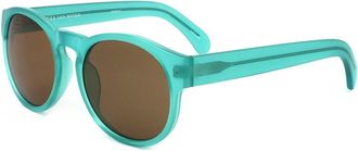 Linda Farrow DRIES VAN NOTEN DVN23 C10 Mens Sunglasses Green Size 52
