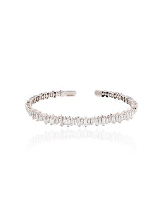 Suzanne Kalan Bracciale in oro bianco 18kt Classic Fireworks - Argento