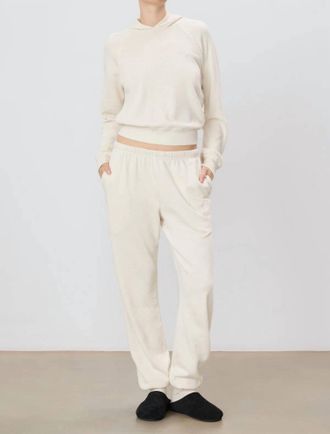 &Eacute;terne Boyfriend Pocket Sweatpant In Bone