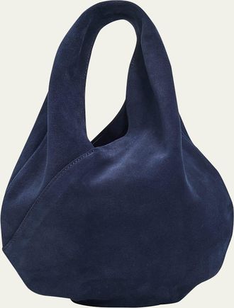 Aesther Ekme Ora Mini Suede Top-Handle Bag