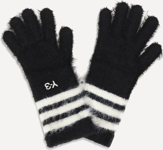 Yohji Yamamoto Stripes knit Gloves Male M