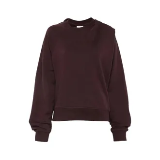 Dries Van Noten Dames, Sweatshirts & Hoodies, Bruin, Maat: XS Wol