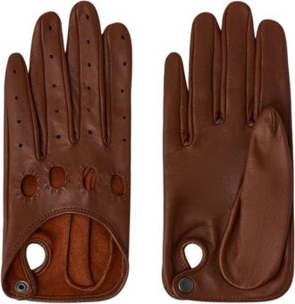 SOEUR Duxford Handschoenen - Dames - Handschoenen - Bruin - S - Leer - Accessoires